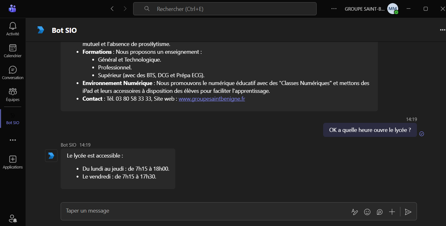 Écosystème IA - Stage 2